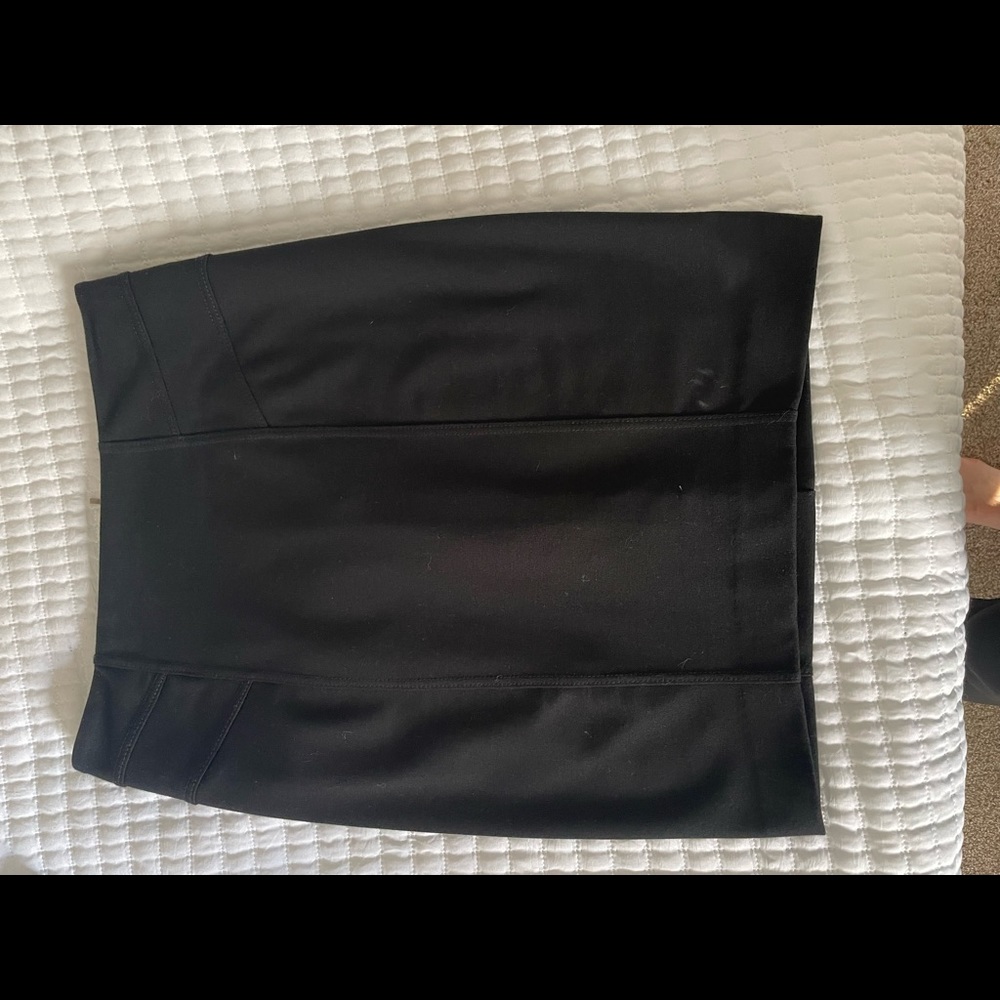 Black New York company skirt